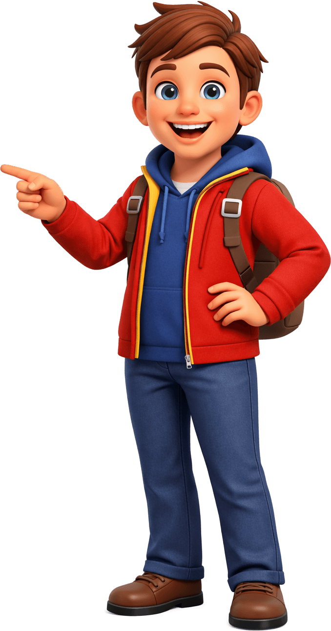 Jonas auf der Straße